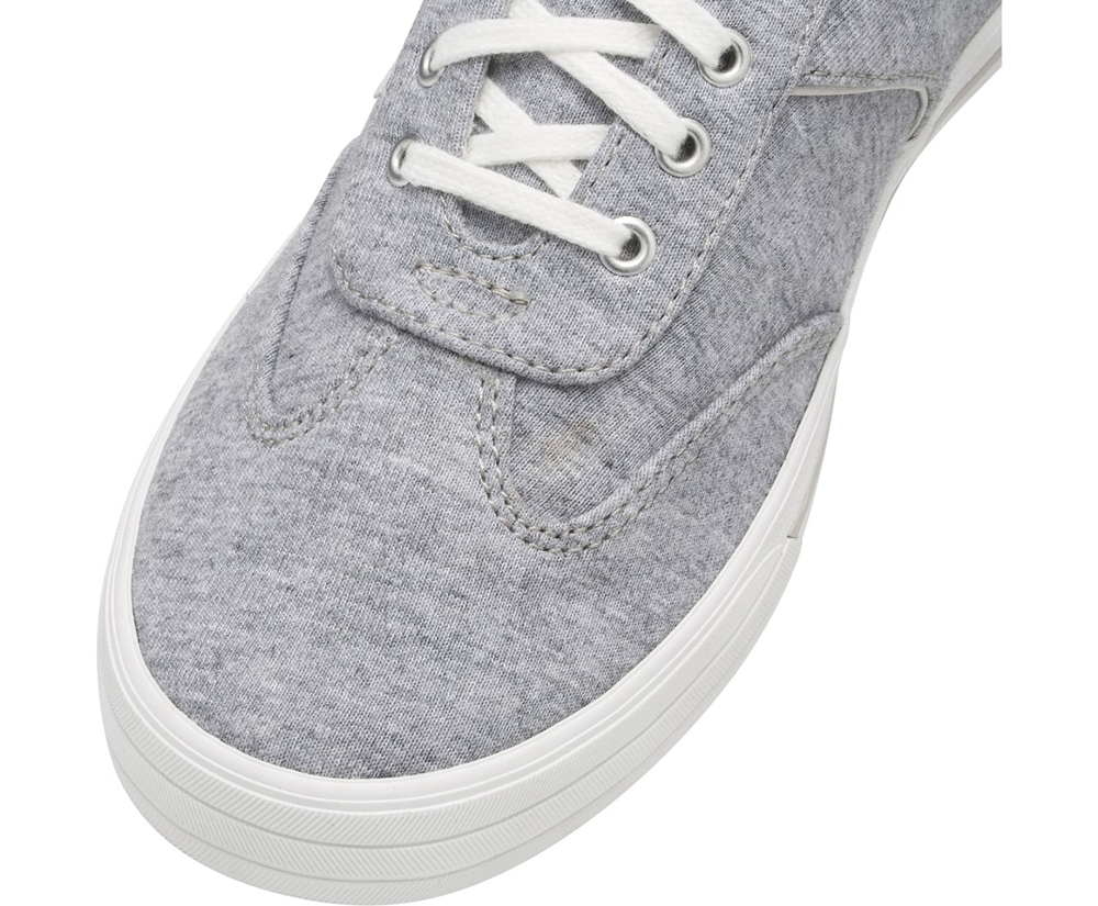 Tenis Keds Mujer Grises - Courty Jersey - 9604-HBNTX